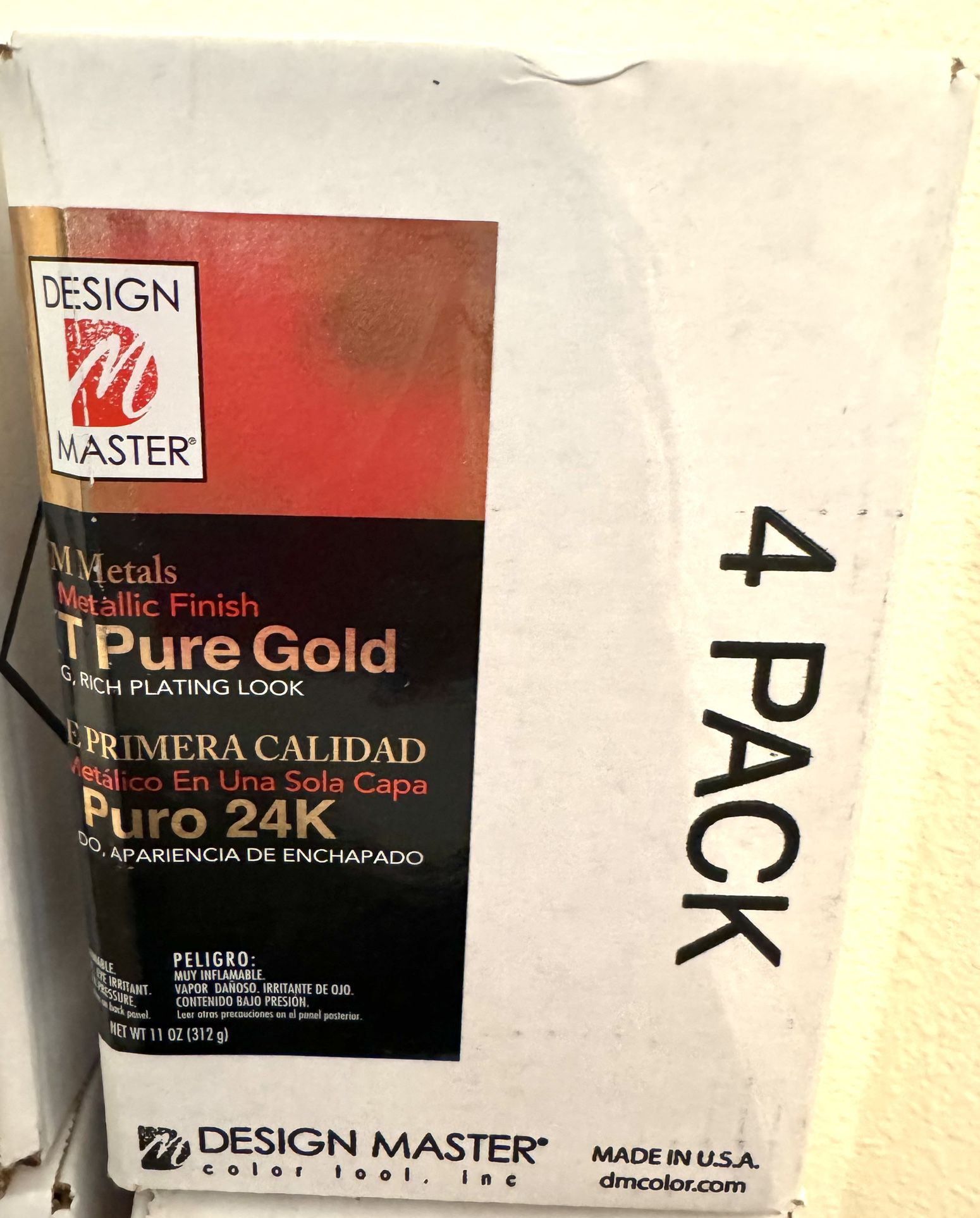 24KT Pure Gold Spray Paint