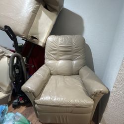 Sofa / Couch Sectional And Pull Out Chair