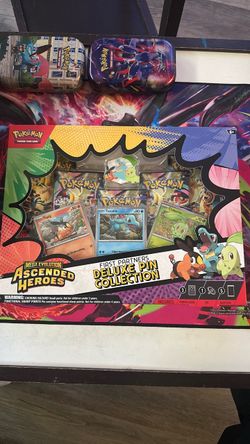 Pokémon Mega Evolution Ascended Heroes Deluxe Pin Collection