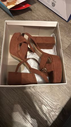 Brown Heels W9