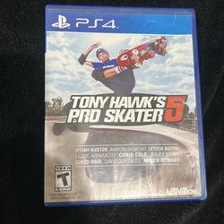 Tony hawk pro skater5