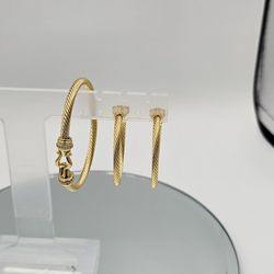 Golden Rope Hoop Set 