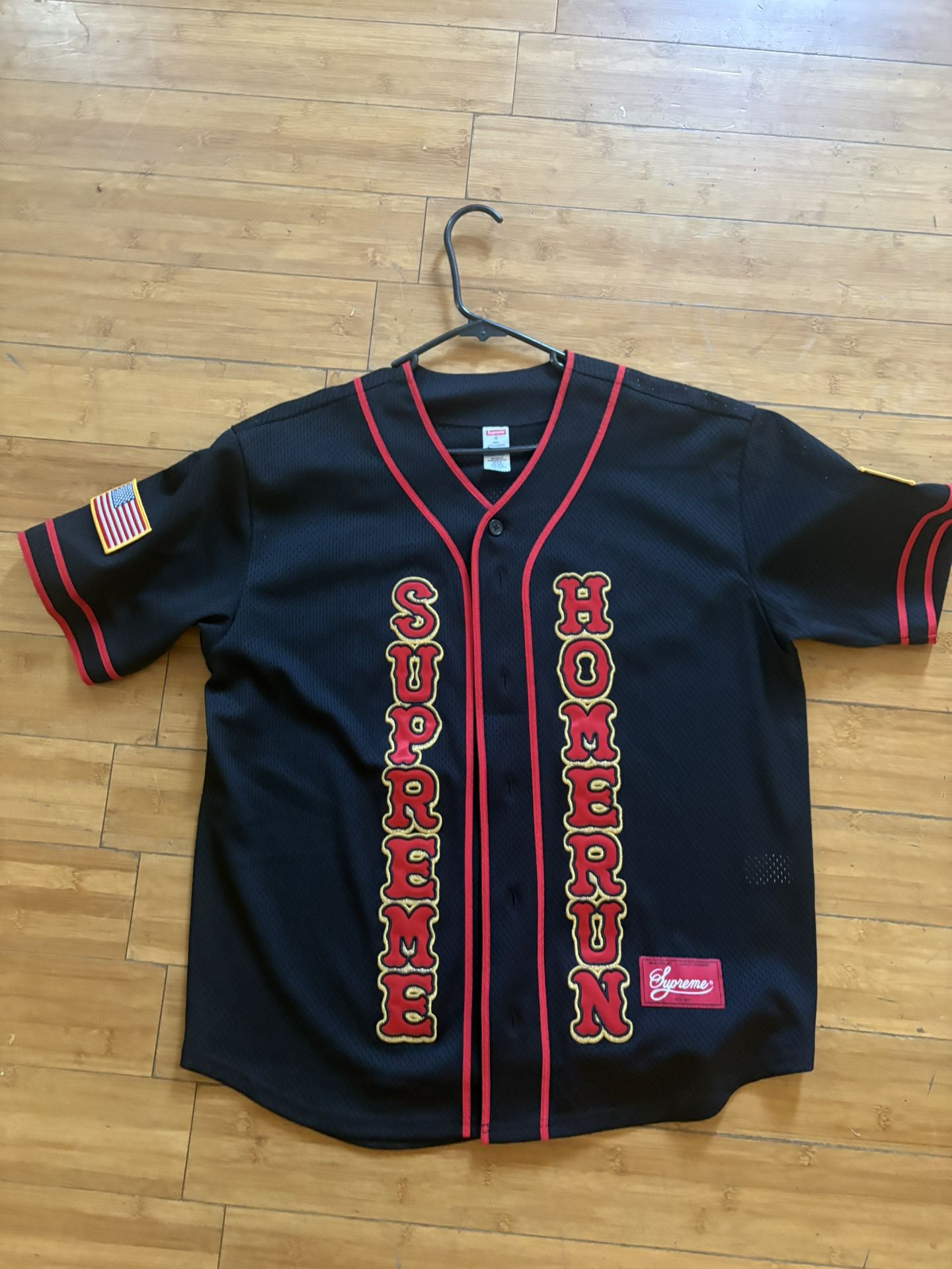 Supreme x Homerun Baseball jersey
