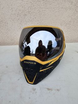 Empire EVS paintball Mask Black and Gold