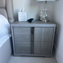 Matching Nightstand, Dresser And Desk Set