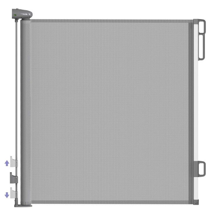 NEW Extra Wide Retractable Baby Gate