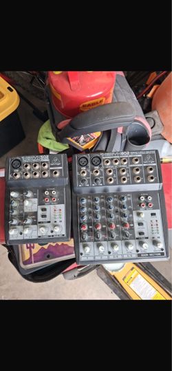 Behringer Xenyx 502 and 602 Mixers