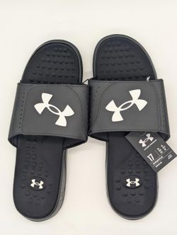 Men's Size 17 - Under Armour Ignite Pro Slides Sandals Black (contact info removed)-001 New