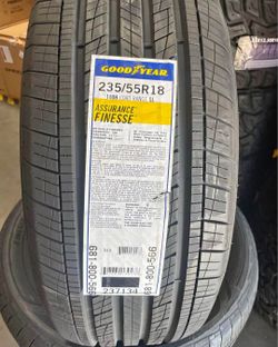 235/55R18 goodyear assurance finesse Set 4 New Tires
