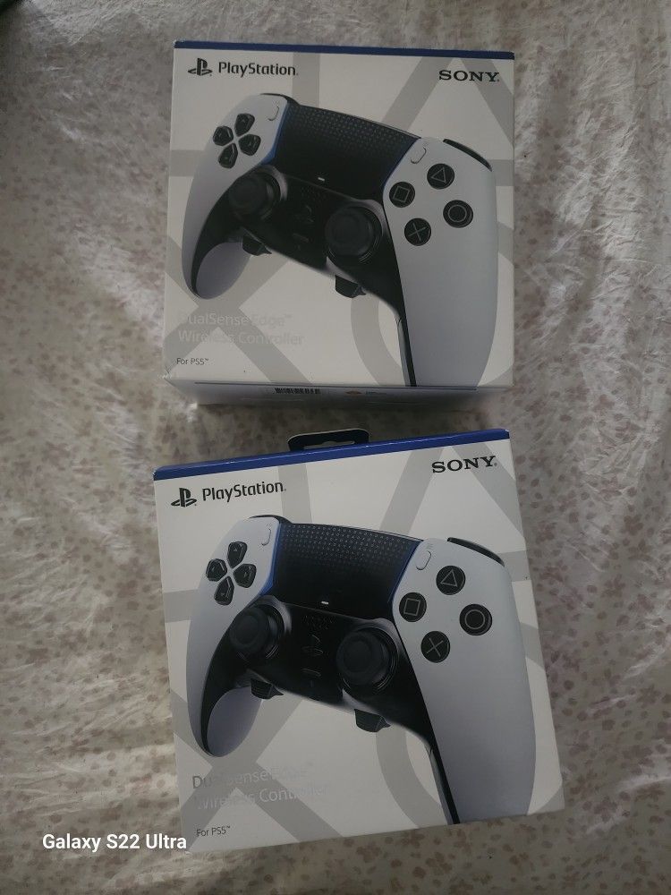 SONY DUALSENSE EDGE SEALED $160.00 EACH PICKUP ONLY FIRM