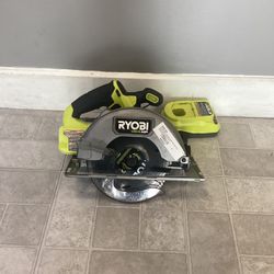 Ryobi PBLCS300 18v Circular Saw W/ Battery And Charger 
