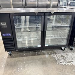 New🍺 Polarman Commercial 49" Back Bar Cooler PUB NSF ETL