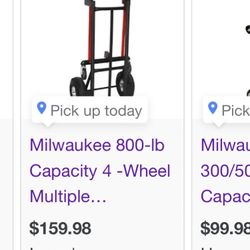 Milwaukee Dolly Good Condition 
