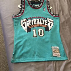Mike Bibby Memphis Grizzly Hardwood Classic Mitchell&Ness Throwback Jersey 