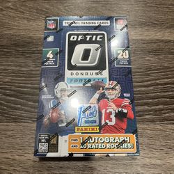 2023 PANINI DONRUSS OPTIC FOOTBALL FOTL FIRST OFF THE LINE HOBBY BOX 
