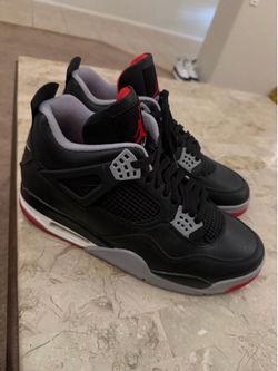 Air Jordan 4 Retro 'Bred Reimagined size 13