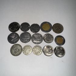 Foreign coins 