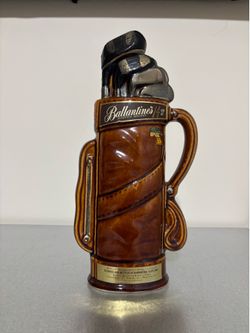 Vintage Ballantines Scotch Whiskey Decanter (Empty)