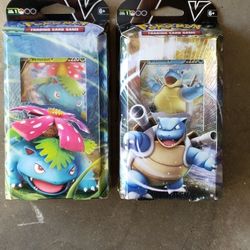 Pokemon V BATTLE BLASTOISE & VENASAUR Theme Deck *SEALED* BRAND NEW **PICKUP TODAY**