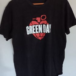 Vintage Y2k Green Day Tshirt 