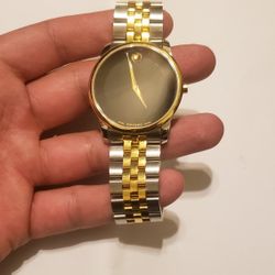 Movado Two Tone Watch
