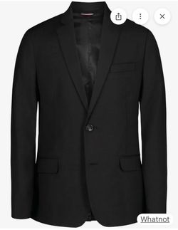 Black coat blazer