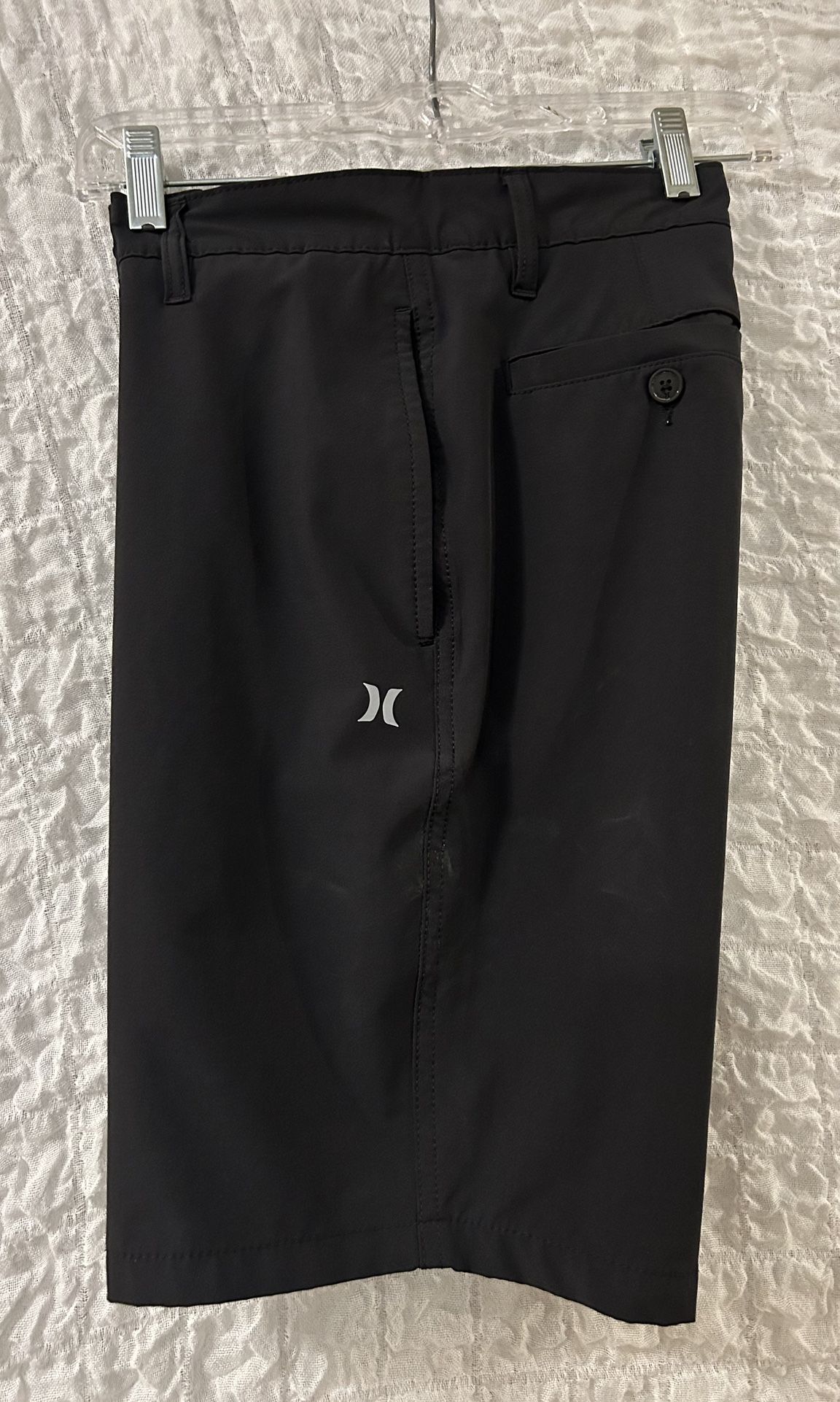 Hurley: Men's All Day Hybrid Quick Dry Stretch 9" Inseam, Black Shorts, Size: 32