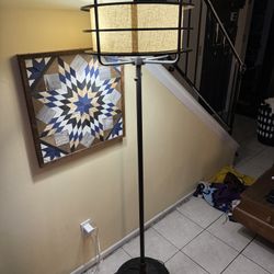 Franklin Ironworks Modern Style Floor Lamp
