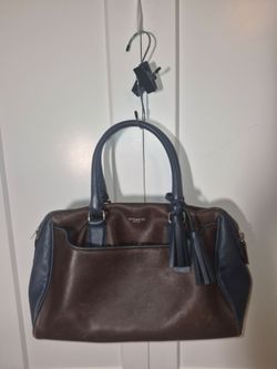 Coach leather tote