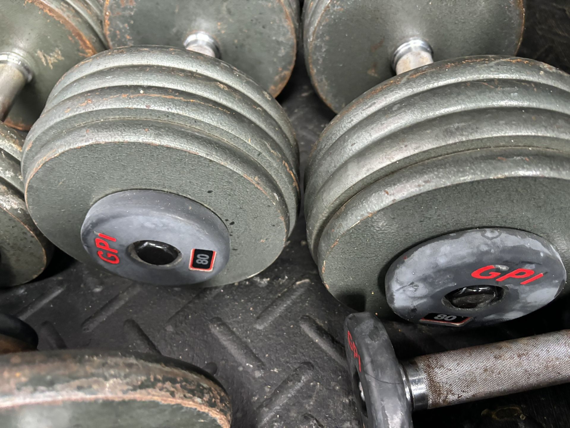80lbs Dumbbells
