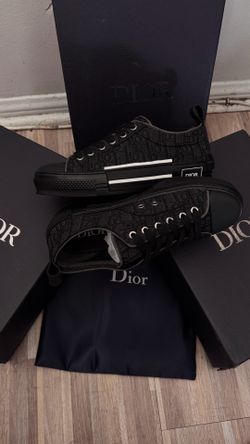 Dior Low Black Shoes