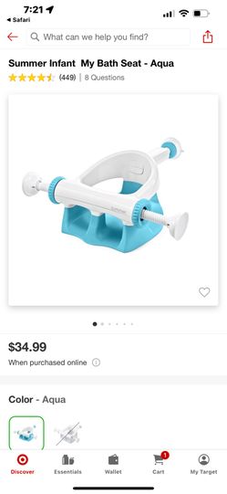 Baby bath seats