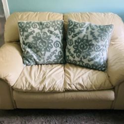 Genuine Leather Loveseat  PRICE JUST REDUCED