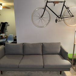 Article Burrard Grey Sofa 