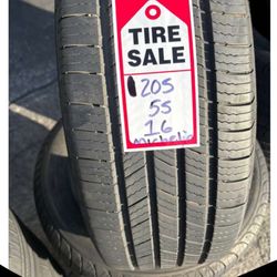 205-55-16 Michelin X Tour Full Used Tire Set $250 Free Mounting And Balancing