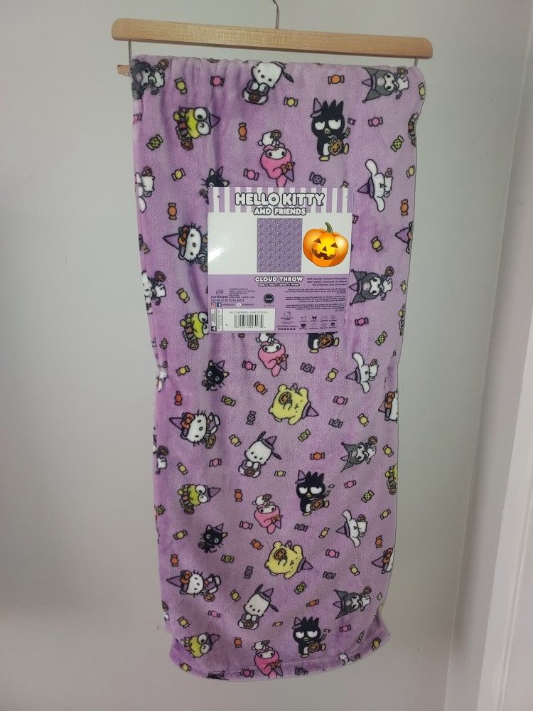 Hello Kitty & Friends Halloween Blanket