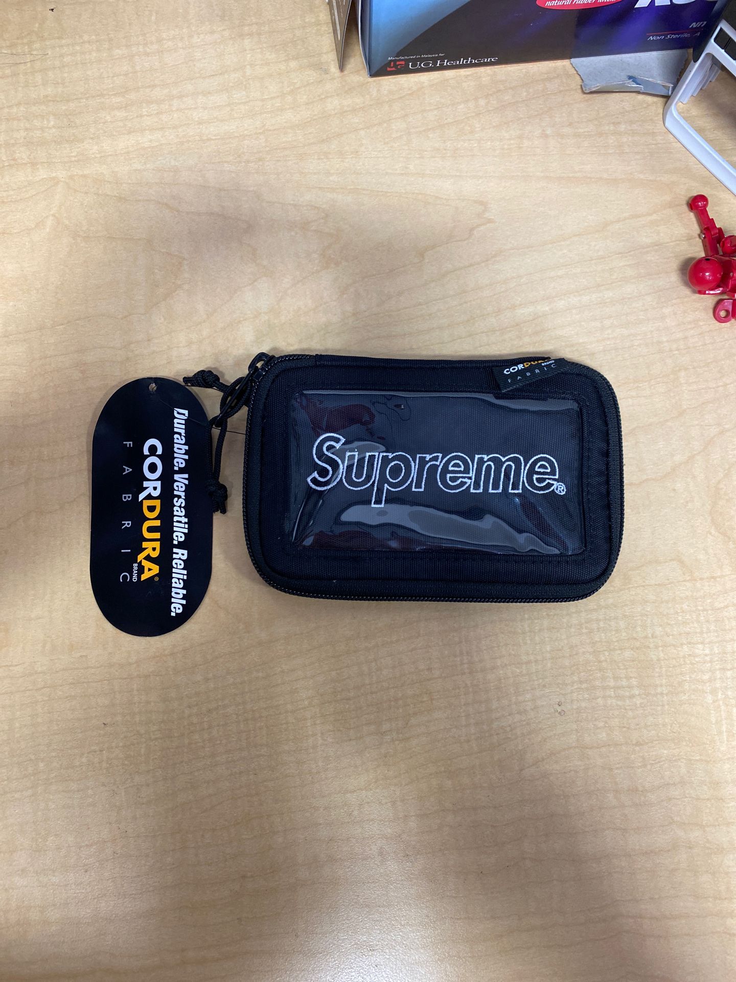 Supreme X cordura small zip pouch $50