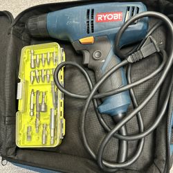 Corded Ryobi Drill