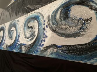 Large ocean Wave Wall Art
