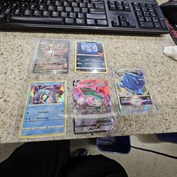 Lot Of 5 Pokémon Cards Some Rare Foils