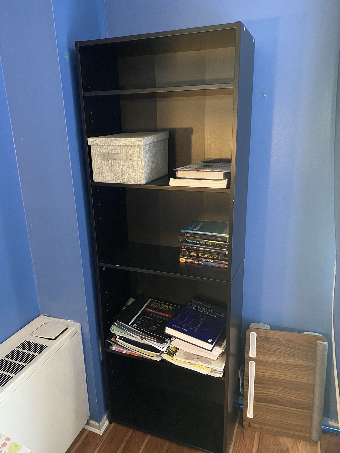 Dark Brown Target room essentials 5 shelf bookcase