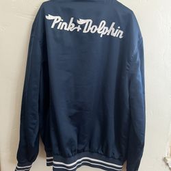 2016 Pink Dolphin Varsity Jacket 3xl