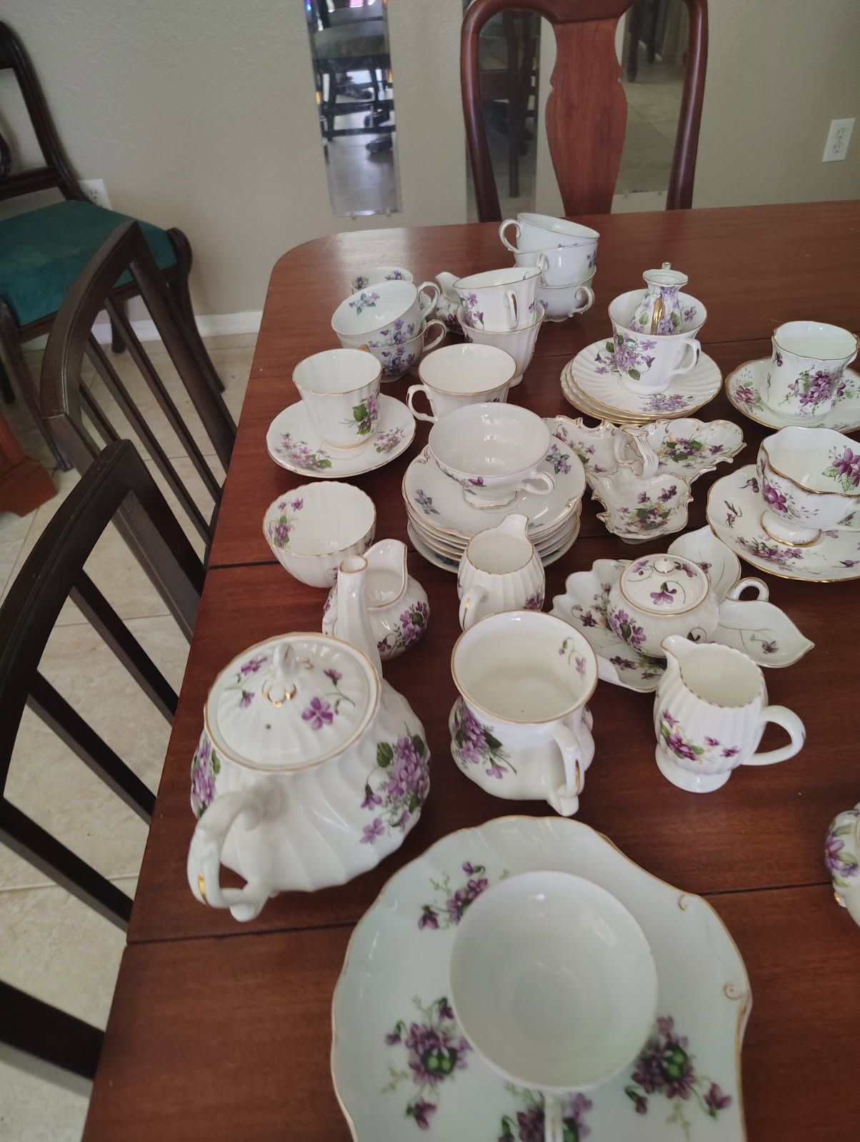 Victorian Fine Bone China Set
