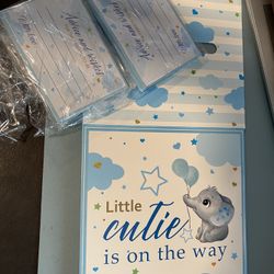 Elephant Baby Raffle Set 