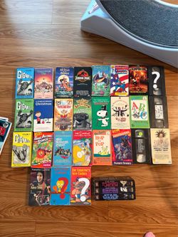 VHS Tapes (Star Wars Original Trilogy 1995 included)