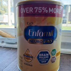 2 big cans of enfamil