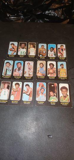 1971 72 TOPPS TRIO GAME STICKERS