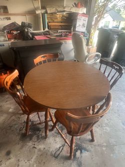 Card Table and 4 chairs