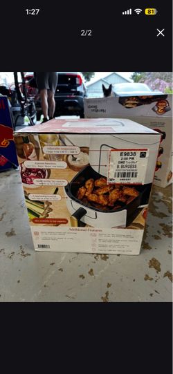 Hamilton Beach Air Fryer 3qt