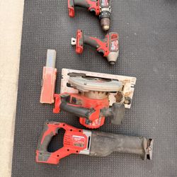 Milwaukee Drills And Saws